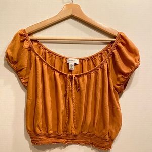 Forever21 Ginger Crop Top/ Blouse Size 0X